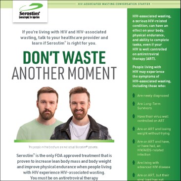 HIV‑associated Wasting Conversation Starter PDF download