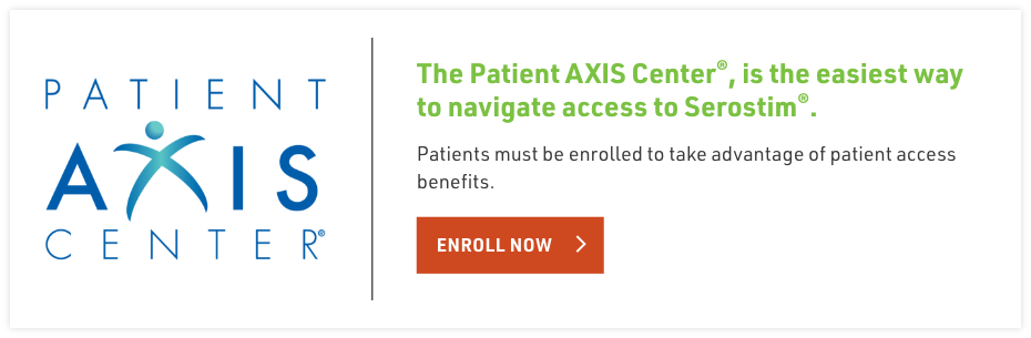 Serostim® Patient AXIS Center logo